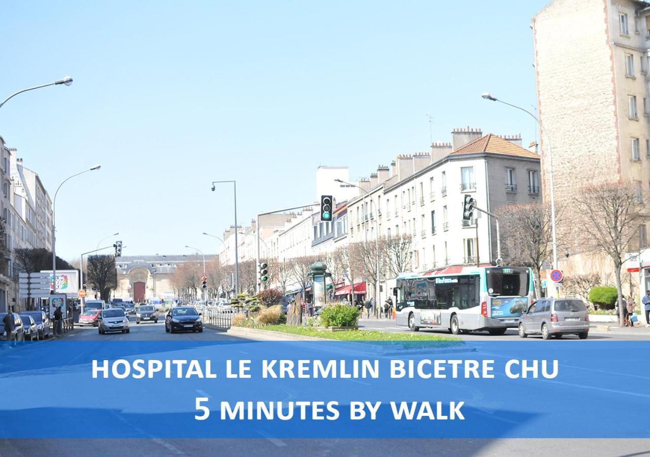 Beausoleil Studio Metro Paris Sud Le Kremlin-Bicêtre Exterior foto